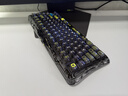 重力星球破繭75機械鍵盤(pán)電競游戲無(wú)線(xiàn)有線(xiàn)藍牙三模gasket客制化側刻辦公鍵盤(pán)GS K1 LITE 探索黑 曬單實(shí)拍圖
