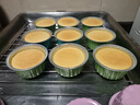 拜杰錫紙碗布丁蛋撻空氣炸鍋錫紙杯家用烤箱蛋糕烘焙模具托小鋁箔杯 【30只】特厚三色錫紙碗 曬單實(shí)拍圖