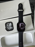 Apple/蘋(píng)果 Watch S11 智能手表GPS款46毫米亮黑色鋁金屬表殼黑色運動(dòng)型表帶M/L MEVH4CH/B 曬單實(shí)拍圖
