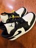 耐克NIKE休閑鞋男女熊貓AJ 1喬丹JORDAN 1運動(dòng)鞋DC0774-101黑白39 曬單實(shí)拍圖