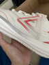 匹克態(tài)極輕靈3籃球鞋夏季新品實(shí)戰球鞋低幫運動(dòng)鞋跑快靈后衛薄底戰靴 乳白/紅【初心】 40 曬單實(shí)拍圖