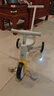 babycare兒童三輪車(chē)寶寶遛娃神器腳踏車(chē)多功能手推車(chē)1車(chē)5用周歲禮物貝殼白 曬單實(shí)拍圖