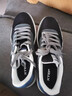特步特步板鞋男透氣耐磨休閑鞋子品牌復古潮流輕便運動(dòng)鞋 網(wǎng)面-木炭灰/黑/灰黛藍【推薦】 42 曬單實(shí)拍圖