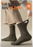 FitonTon4雙羊毛襪子男冬季毛圈加絨加厚中筒襪東北保暖長(cháng)筒襪雪地襪 曬單實(shí)拍圖