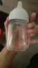 愛(ài)得利寬口徑玻璃奶瓶新生兒水瓶寶寶奶瓶嬰兒奶壺喝水瓶 160mL帶S 奶嘴(0-3個(gè)月） 曬單實(shí)拍圖