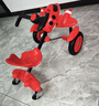 貝趣漂移車(chē)兒童三輪車(chē)飛機車(chē)腳踏車(chē)3-6歲扭扭車(chē)男孩女孩生日禮物 紅 丨音樂(lè )燈光+座椅調節+橡膠輪 曬單實(shí)拍圖