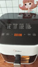 美的（Midea）空氣炸鍋7升實(shí)用大容量家用透明可視窗口 雙熱源不用翻面多功能無(wú)油炸外酥里嫩不沾易清洗KZC7002 曬單實(shí)拍圖
