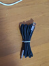 適用華為T(mén)ype-C數據線(xiàn)120W智能斷電數字顯示榮耀小米OPPO閃充vivo手機充電線(xiàn) TYPEC騎士黑120W快充2米1條 曬單實(shí)拍圖