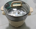 蘇泊爾（SUPOR）不銹鋼電煮鍋 電蒸鍋 多功能家用宿舍泡面小火鍋 2.5L帶蒸屜小燉鍋 蒸煮一體電熱鍋H25YK681A 曬單實(shí)拍圖