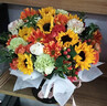 冉子花坊鮮花速遞同城配送向日葵混搭抱抱桶玫瑰送愛(ài)人女友生日禮物真鮮花 抱抱桶混搭 曬單實(shí)拍圖