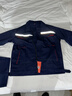 保羅嵐芝防靜電工作服套裝男春秋季長(cháng)袖反光條工程服汽修勞保服定制工裝 曬單實(shí)拍圖