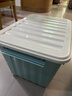 SPACEXPERT塑料收納箱特大號儲物箱學(xué)生書(shū)箱兒童玩具整理搬家打包周轉箱 藍色 【實(shí)測盛水容積60L】單只裝 曬單實(shí)拍圖