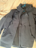 伯希和（Pelliot）[成毅同款]風(fēng)盾CY沖鋒軟殼衣男春秋戶(hù)外加絨夾克外套114306147黑L 曬單實(shí)拍圖
