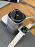 美能格MW15三合一磁吸桌面無(wú)線(xiàn)充電器Qi2快充適用蘋(píng)果iphone全家桶手表耳機手機7多功能充電塢支架 【星際灰】+【雙C快充線(xiàn)】Qi2三合一無(wú)線(xiàn)快充 曬單實(shí)拍圖