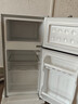 HYUNDAI（韓國現代）小冰箱迷你小型家用冷藏冷凍宿舍出租房辦公室雙開(kāi)門(mén)二門(mén)電冰箱節能省電 80L銀【租房神器+高性?xún)r(jià)比】 曬單實(shí)拍圖