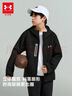 安德瑪（Under Armour）童裝兒童外套秋冬男女童連帽梭織加厚加絨保暖休閑夾克254304397 曬單實(shí)拍圖