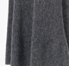 VEROMODA針織衫女季新款含綿羊毛馬海毛寬松上衣325424036 花崗石灰色加花色 S 曬單實(shí)拍圖