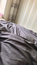 京東京造全棉四件套 國標A類(lèi) 柔軟空氣洗 純棉親膚 床單被套枕套床上四件套 1.5米床慕沙云灰 曬單實(shí)拍圖