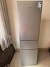 容聲215L三開(kāi)門(mén)小冰箱小型冷藏冷凍三溫區保鮮節能小戶(hù)型超薄出租房宿舍迷你以舊換新BCD-215E10RNLAD 曬單實(shí)拍圖