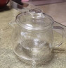 高茗 玻璃泡茶壺加厚耐高溫透明煮茶器花茶壺茶水分離泡茶家用壺 企潤壺400ml【加厚】+2杯100ml 曬單實(shí)拍圖