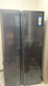 海爾（Haier）盛宴618L對開(kāi)門(mén)冰箱黑金凈化一級能效風(fēng)冷無(wú)霜超大容量藍色BCD-618WGHSSEDBL國家補貼 曬單實(shí)拍圖