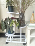 長(cháng)萬(wàn)家花架子陽(yáng)臺客廳室內可移動(dòng)帶輪鐵藝置物架落地式吊蘭多肉綠蘿植盆 珍珠白 滾輪款【可移動(dòng)】 曬單實(shí)拍圖