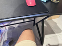 灝森夢(mèng)電腦桌臺式電競游戲桌椅套裝碳纖維紋理組合桌子家用辦公學(xué)習書(shū)桌 【經(jīng)典款Pro】碳纖維+黑架120CM 曬單實(shí)拍圖