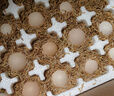 我老家初生蛋谷物雞蛋新鮮生鮮 50枚凈重2000g 曬單實(shí)拍圖