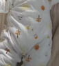 童泰（TONGTAI）嬰兒連體秋冬寶寶保暖衣服夾棉哈衣爬服TS43J187-DS灰色73cm 曬單實(shí)拍圖
