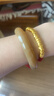 潮宏基盤(pán)纏金足金古法黃金手鏈本命年紅繩送女友生日禮物計價(jià)  約10.5g 曬單實(shí)拍圖