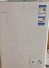 海爾（Haier）200L單溫冰柜小型家用小冰柜減霜一級能效冷藏冷凍轉換深冷冷柜小冰箱BC/BD-200GHW9D國家補貼 曬單實(shí)拍圖
