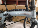 大行（DAHON）P10折疊自行車(chē)20英寸10速鋁合金成人通勤V剎 PAA003 消光灰藍 曬單實(shí)拍圖
