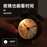 碼仕鬧鐘兒童卡通夜光大音量學(xué)生機械打鈴懶人專(zhuān)用起床神器床頭鐘開(kāi)學(xué)必備黑色【3.5英寸】 曬單實(shí)拍圖