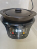 美的（Midea）全能微壓電燉鍋電砂鍋 1500W大功率內膽可明火燉湯煲湯鍋電煮鍋4.5L 燜燉煲火鍋多功能飯煲DGS4566 曬單實(shí)拍圖