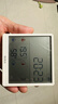 杜克溫濕度計室內時(shí)鐘wifi智聯(lián)家用數顯電子可貼可立TH3 白色 曬單實(shí)拍圖