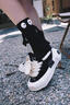 XVESSEL G.O.P.2.0 Marshllow隱藏款棉花糖男女款經(jīng)典小麻花綁帶帆布板鞋 “帆布黑白開(kāi)口笑”S22X42B 39 曬單實(shí)拍圖