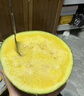 小蘭黃瓤冰淇淋西瓜1粒約2.5kg  曬單實(shí)拍圖