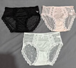 都市麗人蕾絲內褲女3條性感鏤空2026新款純棉10A抑菌襠純欲女生三角短褲 曬單實(shí)拍圖
