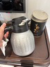 容山堂純鈦燜茶壺保溫壺不銹鋼泡茶壺白茶悶泡壺戶(hù)外便攜旅行茶具 純鈦內膽機械溫顯燜茶壺 1.5L 曬單實(shí)拍圖