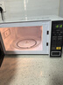 美的（Midea）微波爐家用小型20升轉盤(pán)加熱 智能菜單 一鍵解凍 殺菌電子除味 薄膜按鍵（M1-L213C） 曬單實(shí)拍圖