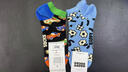 Happy Socks【新品】Happy Socks秋冬款男女可愛(ài)唱片嵌花短款襪子女 公路汽車(chē) 1雙 L 41-46 曬單實(shí)拍圖