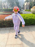 迪士尼女童運動(dòng)套裝兒童春秋2026新款中大童休閑外套褲子洋氣兩件套童裝 LTZ20231紫色 140 曬單實(shí)拍圖