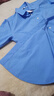 優(yōu)衣庫女裝全棉襯衫/長(cháng)袖襯衣休閑通勤外套26春夏新款482828 63 天藍色 M 曬單實(shí)拍圖