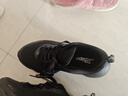 特步元氣糖女跑鞋運動(dòng)鞋春夏季新品輕便減震網(wǎng)面透氣跑步鞋跳繩黑鞋子 曬單實(shí)拍圖