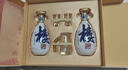 黃鶴樓南派大清香樓20禮盒 53度清香型白酒 禮盒裝節日送禮白酒高粱酒 53度 485mL 2瓶 禮盒裝 曬單實(shí)拍圖