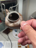 何白龍窯 功夫茶壺小號泡茶單壺高檔陶瓷茶具套裝 柴燒原礦鐵胎土裸燒 超薄蟬翼“方圓”壺-小號 【110ml】禮盒裝 110ml 曬單實(shí)拍圖