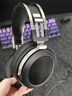 覓聲天秤座頭戴式電競游戲耳機高音質(zhì)高解析專(zhuān)業(yè)電腦監聽(tīng)3.5mm有線(xiàn)音樂(lè )HiFi耳機 3.5mm帶麥鍛影黑-入會(huì )贈迷你聲卡 曬單實(shí)拍圖