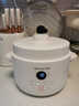 九陽(yáng)微壓電燉鍋0涂層白瓷 輕脂濾油 隔水燉鍋燉湯盅電燉盅 嬰兒輔食鍋煲湯燉湯一體電鍋 燕窩煮粥 GD187L【輕脂微壓】一鍋三膽 1.8L 曬單實(shí)拍圖