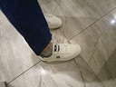 納維凱爾意大利小帆船男士小白鞋新款舒適增高休閑鞋時(shí)尚板鞋  白色 40 曬單實(shí)拍圖