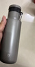 京東京造保溫杯運動(dòng)隨行316L不銹鋼水杯男士輕便登山戶(hù)外杯子銀灰色480ml 曬單實(shí)拍圖